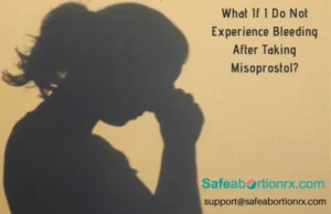 What If You Don’t Experience Bleeding After Taking Misoprostol? 2 What If You Don’t Experience Bleeding After Taking Misoprostol