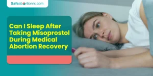 can i sleep after taking misoprostol